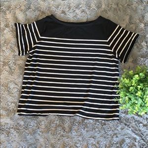 B&W Striped Top